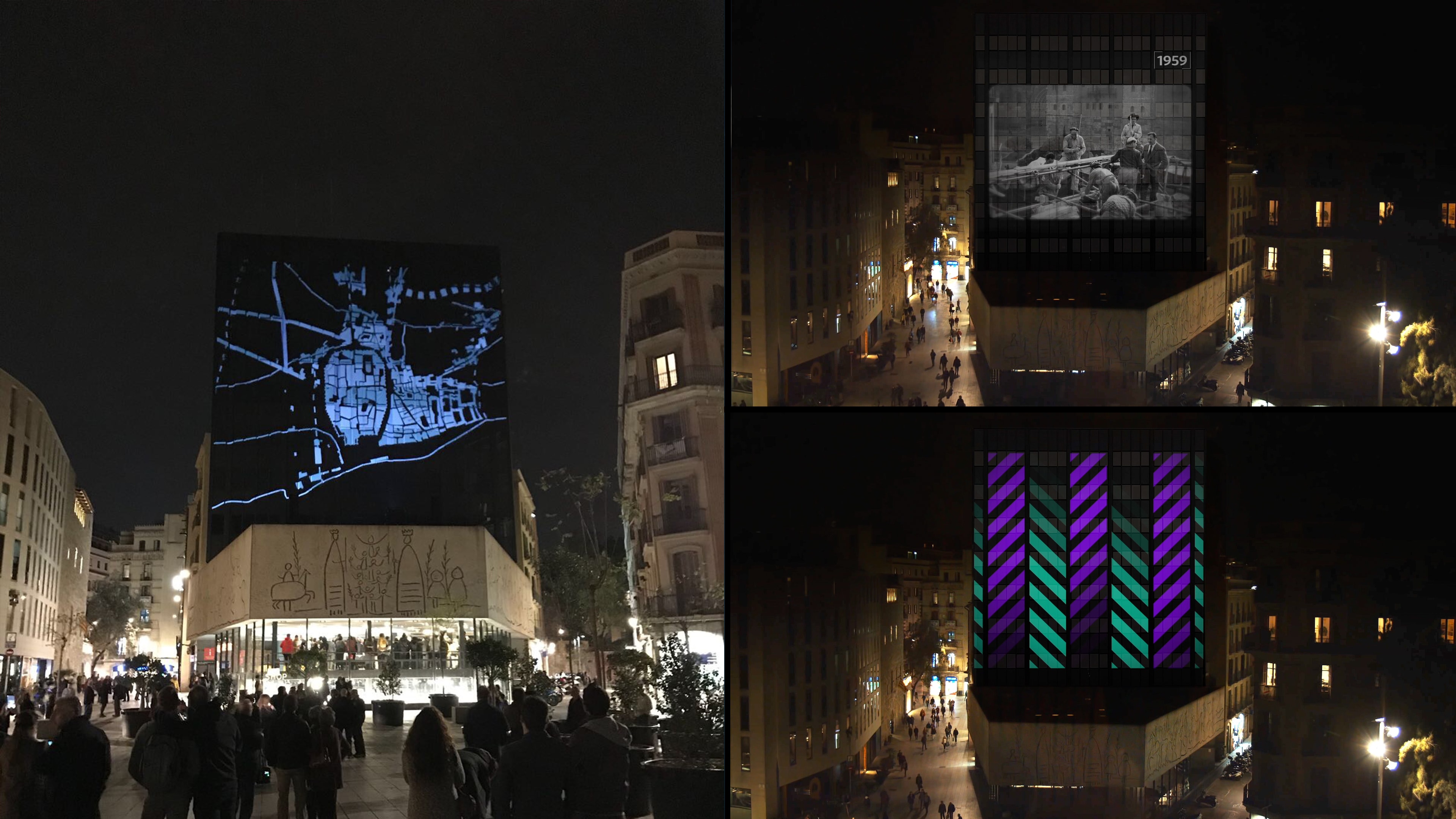 Video Mapping Col·legi d’Arquitectes de Catalunya 1 | Croma Studio